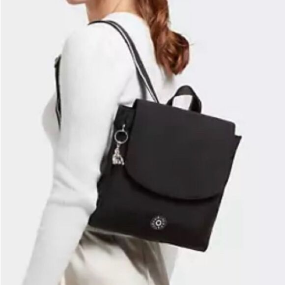 KIPLING DANNIE SMALL BACKPACK BLACK - Picture 1 of 8